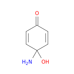 2,5-Cyclohexadien-1-one, 4-amino-4-hydroxy-