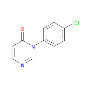 4(3H)-Pyrimidinone, 3-(4-chlorophenyl)-