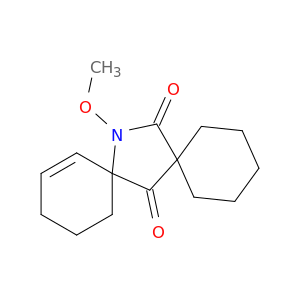 14-Azadispiro[5.1.5.2]pentadec-9-ene-7,15-dione, 14-methoxy-