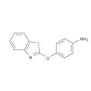 Benzenamine, 4-(2-benzothiazolyloxy)-