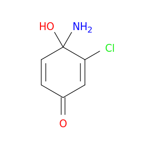 2,5-Cyclohexadien-1-one, 4-amino-3-chloro-4-hydroxy-