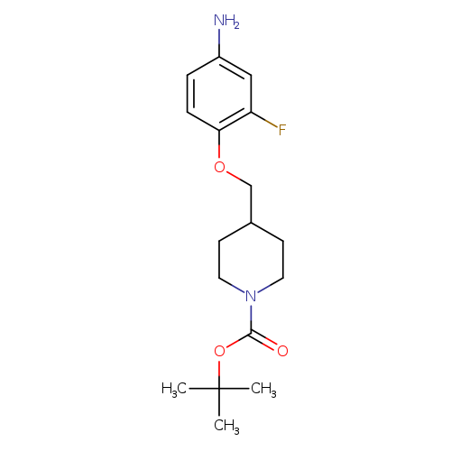 tert-Butyl 4-((4-amino-2-fluorophenoxy)methyl)piperidine-1-carboxylate
