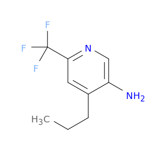 4-propyl-6-(trifluoromethyl)pyridin-3-amine