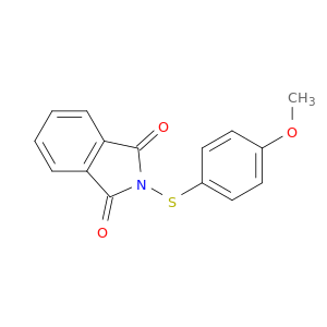 1H-Isoindole-1,3(2H)-dione, 2-[(4-methoxyphenyl)thio]-