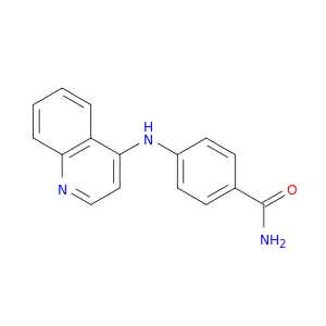 4-(4-喹啉氨基)苯甲酰胺