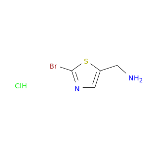 (2-溴噻唑-5-基)甲胺盐酸盐