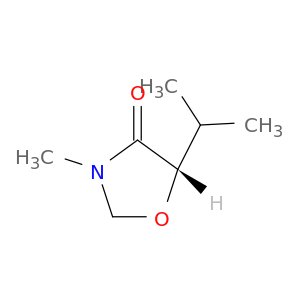 4-Oxazolidinone, 3-methyl-5-(1-methylethyl)-, (S)-