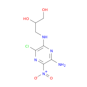 1,2-Propanediol, 3-[(6-amino-3-chloro-5-nitropyrazinyl)amino]-