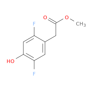 methyl 2-(2,5-difluoro-4-hydroxyphenyl)acetate