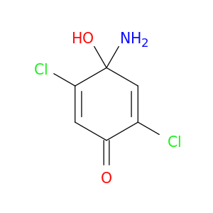 2,5-Cyclohexadien-1-one, 4-amino-2,5-dichloro-4-hydroxy-