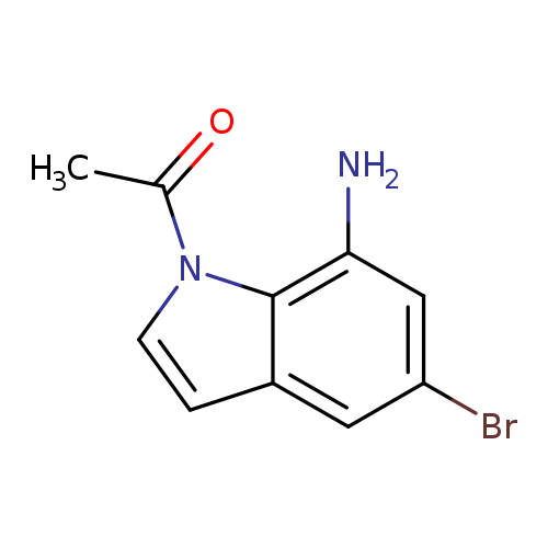 1-(7-Amino-5-bromo-1H-indol-1-yl)ethanone