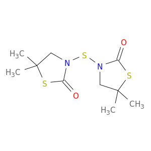 2-Thiazolidinone, 3,3'-thiobis[5,5-dimethyl-