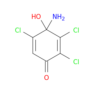 2,5-Cyclohexadien-1-one, 4-amino-2,3,5-trichloro-4-hydroxy-