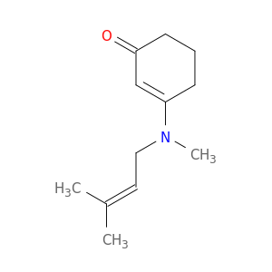 2-Cyclohexen-1-one, 3-[methyl(3-methyl-2-butenyl)amino]-