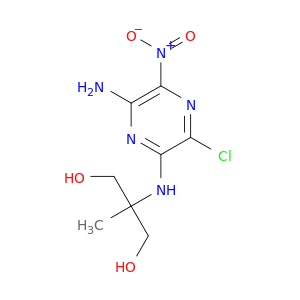 1,3-Propanediol, 2-[(6-amino-3-chloro-5-nitropyrazinyl)amino]-2-methyl-