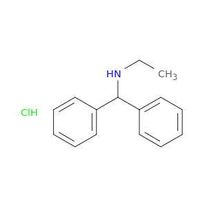 (diphenylmethyl)(ethyl)amine hydrochloride