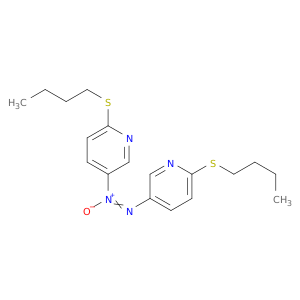 Pyridine, 3,3'-azoxybis[6-(butylthio)-