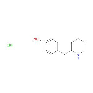 Phenol, 4-(2-piperidinylmethyl)-, hydrochloride