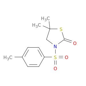 2-Thiazolidinone, 5,5-dimethyl-3-[(4-methylphenyl)sulfonyl]-