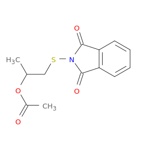 1H-Isoindole-1,3(2H)-dione, 2-[[2-(acetyloxy)propyl]thio]-