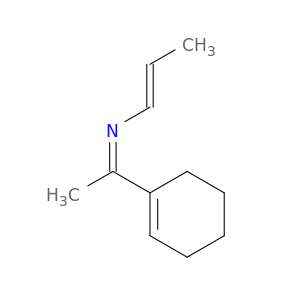 1-Propen-1-amine, N-[1-(1-cyclohexen-1-yl)ethylidene]-, (E,Z)-