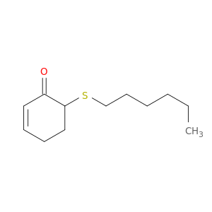2-Cyclohexen-1-one, 6-(hexylthio)-