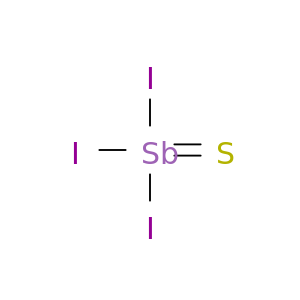 Antimony iodide sulfide