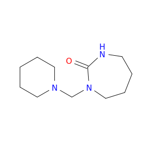 2H-1,3-Diazepin-2-one, hexahydro-1-(1-piperidinylmethyl)-