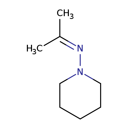 1-Piperidinamine, N-(1-methylethylidene)-
