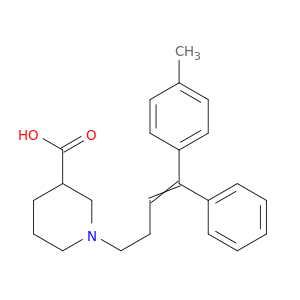 3-Piperidinecarboxylic acid, 1-[4-(4-methylphenyl)-4-phenyl-3-butenyl]-