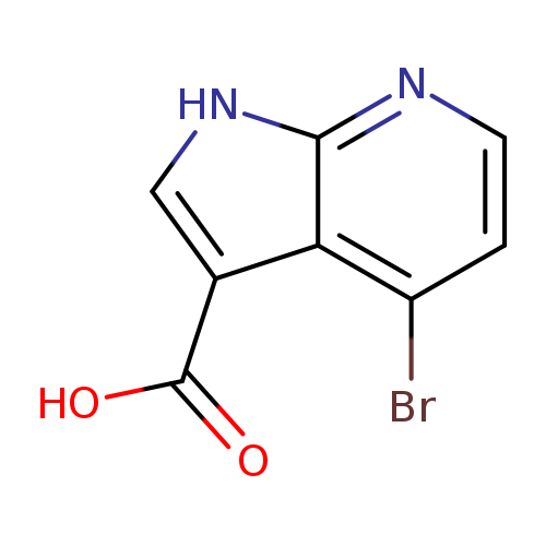 4-溴-7-氮杂吲哚-3-羧酸