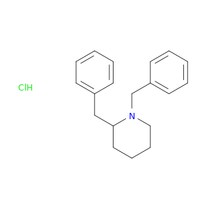 Piperidine, 1,2-bis(phenylmethyl)-, hydrochloride