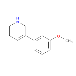 Pyridine, 1,2,3,6-tetrahydro-5-(3-methoxyphenyl)-