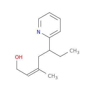 2-Hepten-1-ol, 3-methyl-5-(2-pyridinyl)-, (Z)-