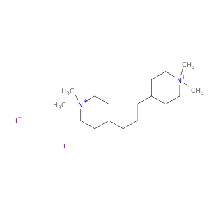 Piperidinium, 4,4'-(1,3-propanediyl)bis[1,1-dimethyl-, diiodide
