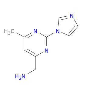 (2-(1H-Imidazol-1-yl)-6-methylpyrimidin-4-yl)methanamine