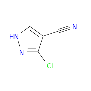 3-氯-1H-吡唑-4-腈