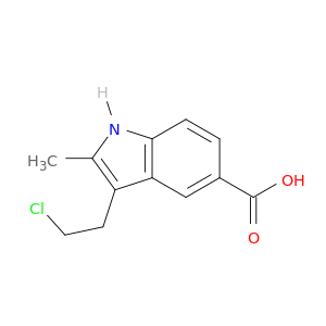 3-(2-Chloroethyl)-2-methyl-1H-indole-5-carboxylic acid