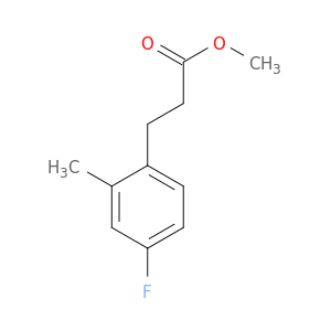 methyl 3-(4-fluoro-2-methylphenyl)propanoate