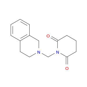 2,6-Piperidinedione, 1-[(3,4-dihydro-2(1H)-isoquinolinyl)methyl]-