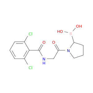 Boronic acid, B-[1-[2-[(2,6-dichlorobenzoyl)amino]acetyl]-2-pyrrolidinyl]-