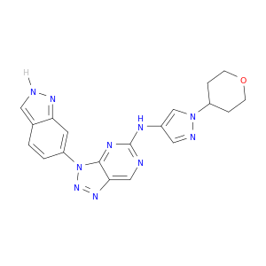 3-(1H-吲唑-6-基)-N-[1-(四氢-2H-吡喃-4-基)-1H-吡唑-4-基]-3H-[1,2,3]三唑[4,5-d]嘧啶-5-胺