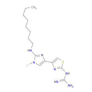 Guanidine, [4-[2-(octylamino)-1H-imidazol-4-yl]-2-thiazolyl]-