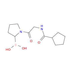 Boronic acid, B-[1-[2-[(cyclopentylcarbonyl)amino]acetyl]-2-pyrrolidinyl]-