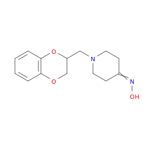 4-Piperidinone, 1-[(2,3-dihydro-1,4-benzodioxin-2-yl)methyl]-, oxime