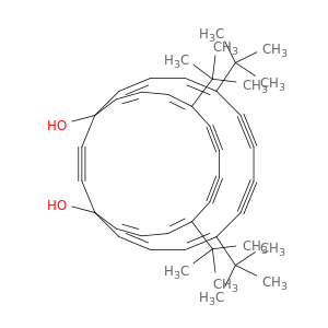 Bicyclo[12.12.2]octacosa-2,4,10,12,15,17,23,25-octaene-6,8,19,21,27-pentayne-1,14-diol, 5,10,18,23-tetrakis(1,1-dimethylethyl)-