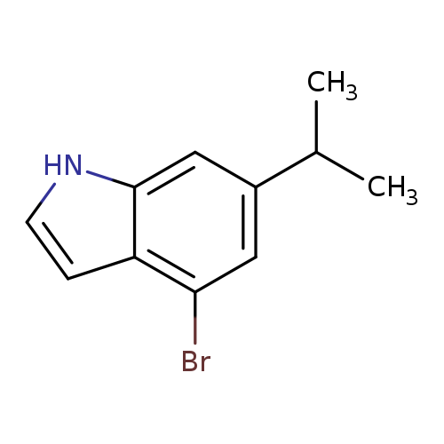 4-溴-6-异丙基吲哚