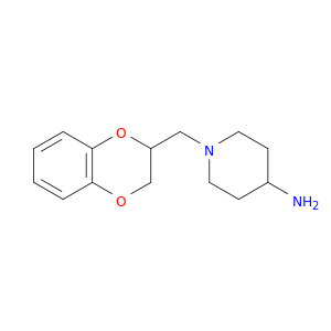 4-Piperidinamine, 1-[(2,3-dihydro-1,4-benzodioxin-2-yl)methyl]-