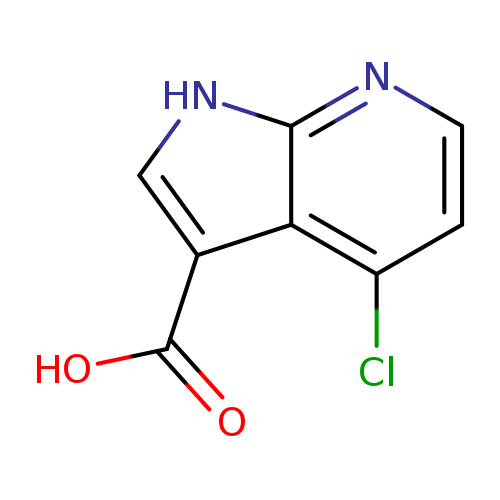 4-氯-1H-吡咯并[2,3-b]吡啶-3-甲酸