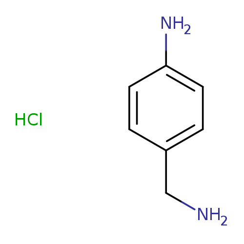 Benzenemethanamine, 4-amino-, hydrochloride